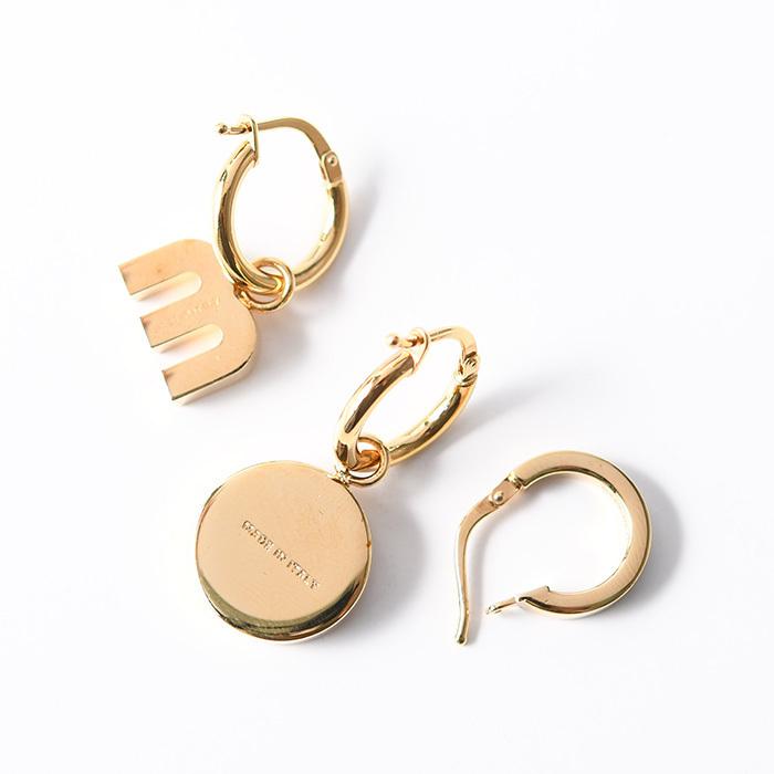 miu MIU ミュウミュウ アクセサリー エナメルメタル ピアス miu MIU ミュウミュウ アクセサリー エナメルメタル ピアス