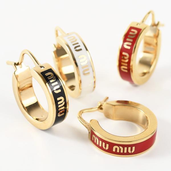 miu MIU ミュウミュウ アクセサリー エナメルメタル ピアス