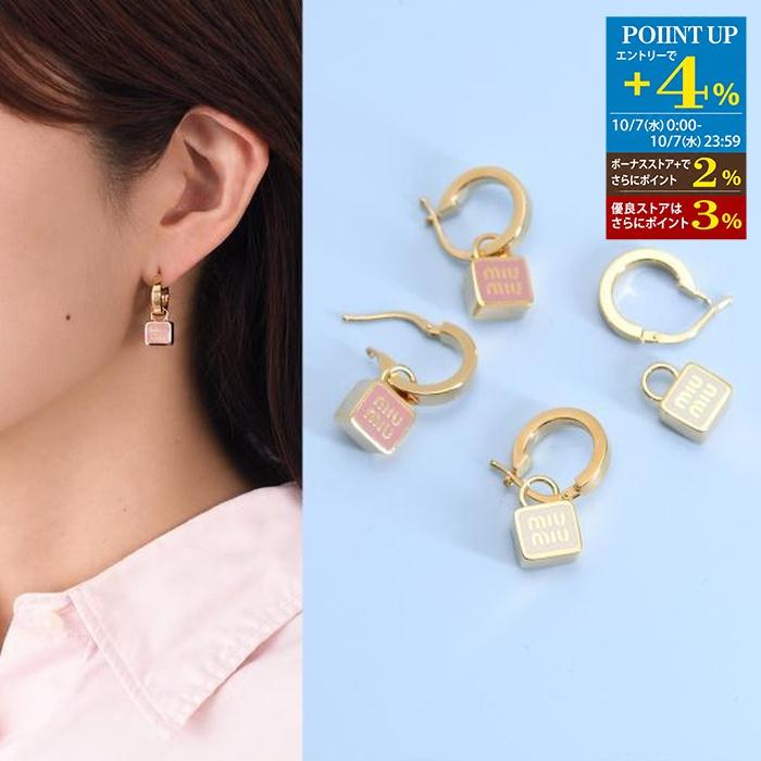 miu miu（ミュウミュウ） 【9/25新入荷】MIU MIU ピアス アクセサリー