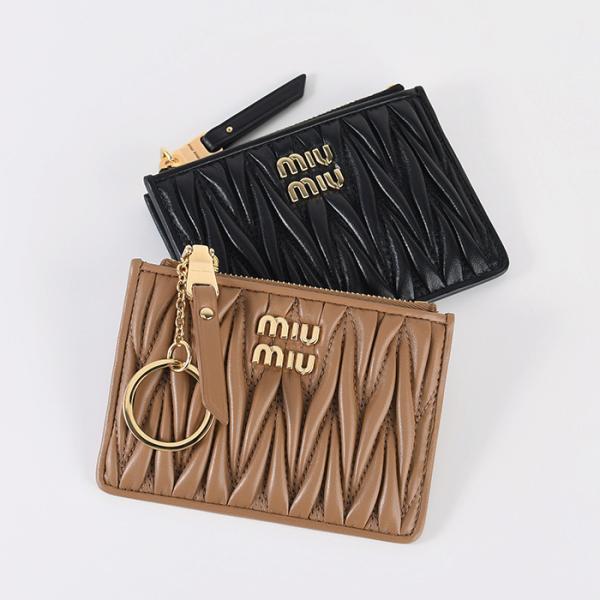 miu miu（ミュウミュウ） カードケース マテラッセレザー 5MC093 2FPP