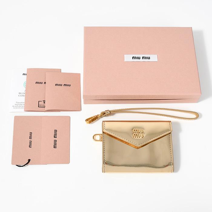 miu MIU ミュウミュウ カードホルダー カードケース 5MF036 2DRH miu MIU ミュウミュウ カードホルダー カードケース 5MF036 2DRH