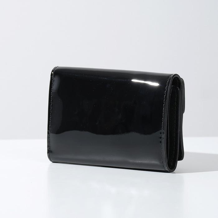 miu MIU ミュウミュウ ウォレット 折りたたみ財布 パテント miu MIU ミュウミュウ ウォレット 折りたたみ財布 パテント