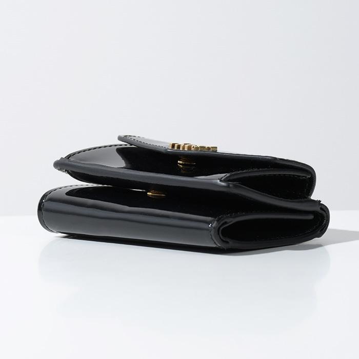 miu MIU ミュウミュウ ウォレット 折りたたみ財布 パテント miu MIU ミュウミュウ ウォレット 折りたたみ財布 パテント