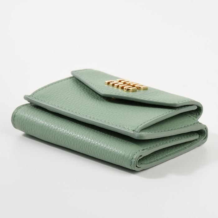 miu MIU ミュウミュウ 財布 ヴィッテロダイノレザー ミニ財布 miu MIU ミュウミュウ 財布 ヴィッテロダイノレザー ミニ財布