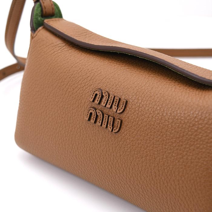 miu miu（ミュウミュウ） ショルダーバッグ バッグ レザー 5NF462 2IFL