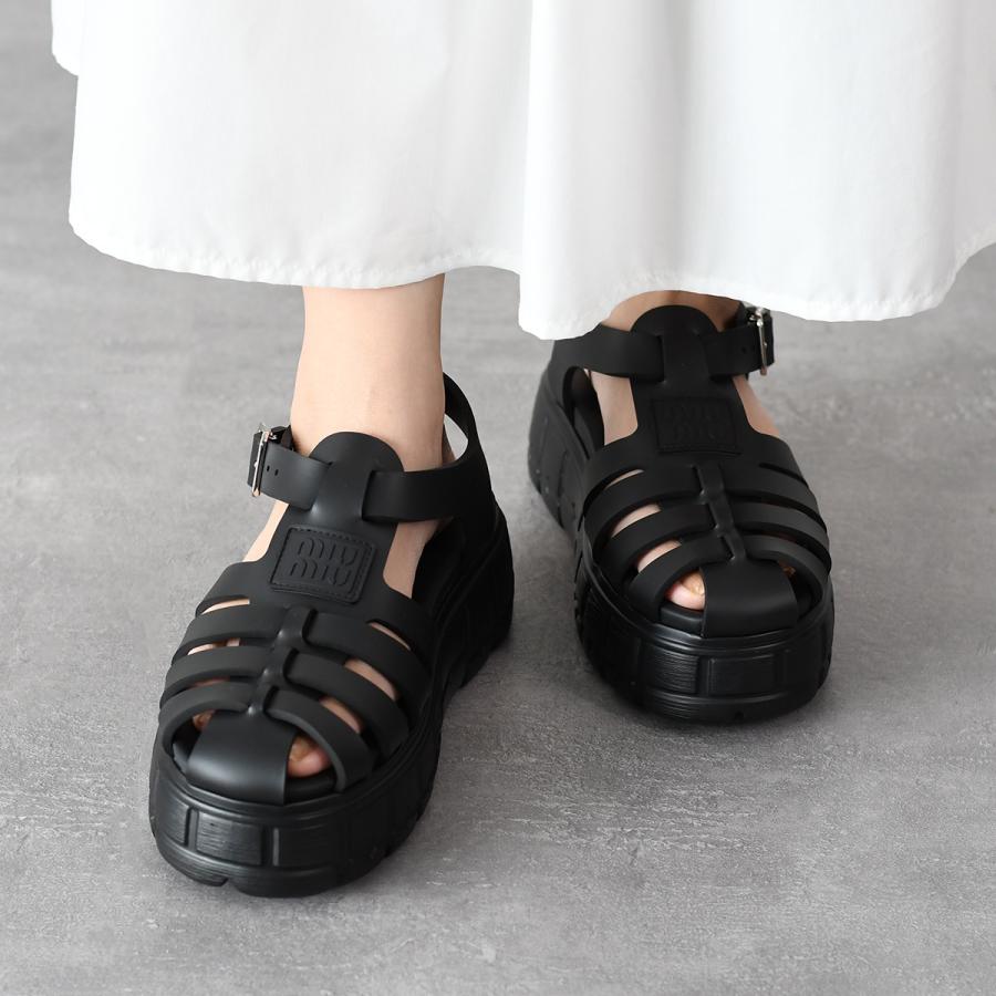 miu MIU ミュウミュウ サンダル シューズ EVA プラットフォーム miu MIU ミュウミュウ サンダル シューズ EVA プラットフォーム