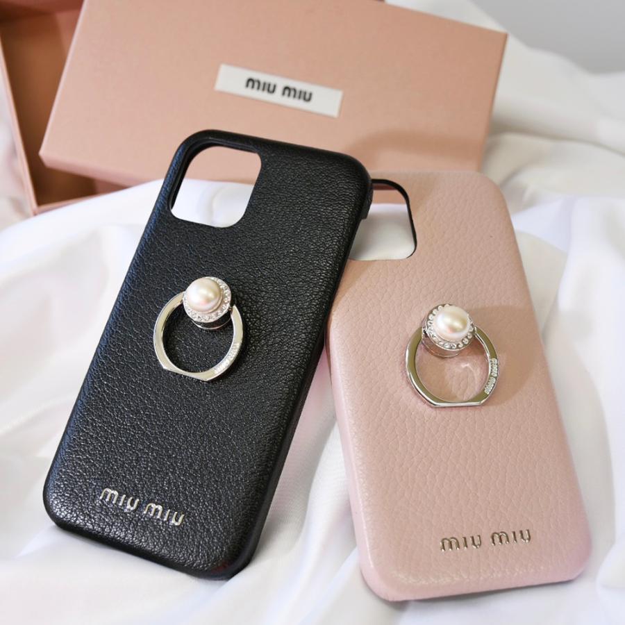 Miu Miu ミュウミュウ Iphoneケース スマホケース Madras パール リング Iphone 12 12pro 12pro Max リング付き レザー ピンク ブラック 5zh1292f3r ギフト Mi 5zh1292f3r Mad セレクトショップ Felice Yahoo 店 通販 Yahoo ショッピング