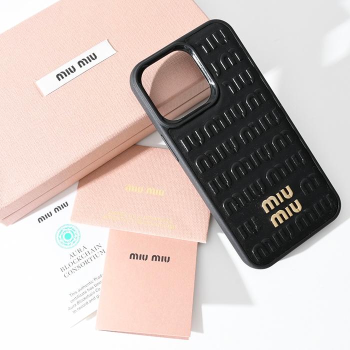 MIU MIU ミュウミュウ スマホケース アイフォンケース iPhoneケース