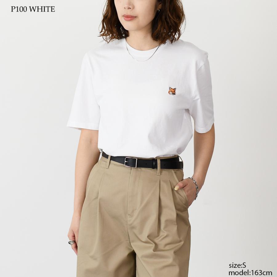 メゾンキツネ フォックスヘッド パッチ レギュラー スウェットシャツ メゾン キツネ フォックスヘッド パッチ コンフォート