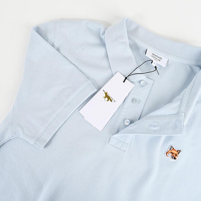 メゾンキツネ ポロシャツ 楽天市場】メゾンキツネ MAISON KITSUNE ポロシャツ グレー