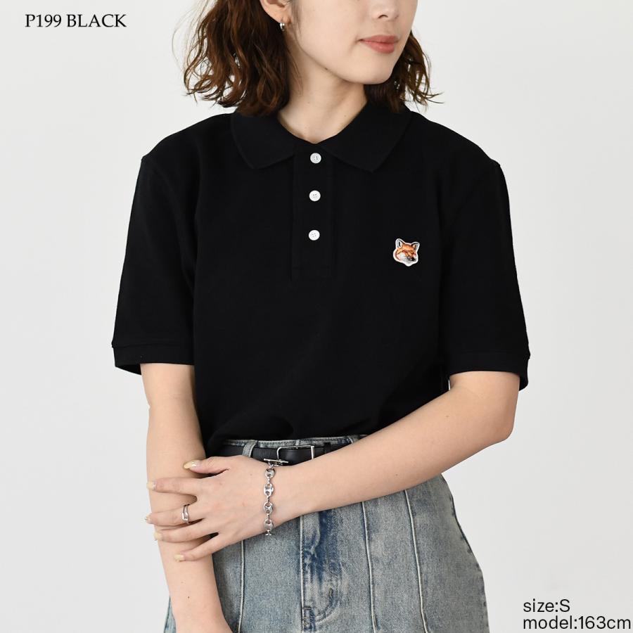 MAISON KITSUNE メゾンキツネ トップス フォックスヘッド パッチ MAISON KITSUNE メゾンキツネ トップス フォックスヘッド パッチ