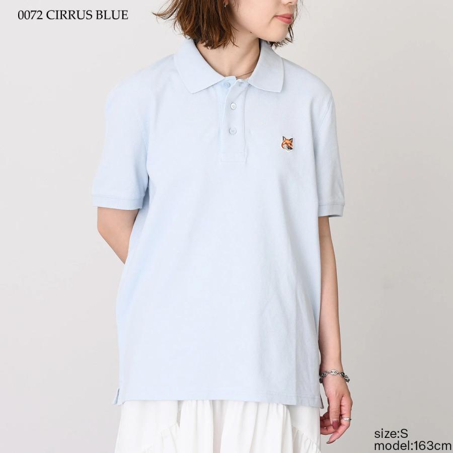 【希少カラー】maisonkitsuneメゾンキツネポロシャツユニセックス 楽天市場】メゾンキツネ ポロシャツ 男女兼用 半袖 MAISON