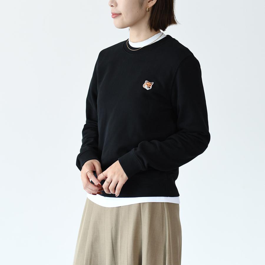 MAISON KITSUNE ドレスドフォックスパッチ スウェット S 【美品】 アウトレット】MAISON KITSUNE メゾンキツネ スウェット/ドレス