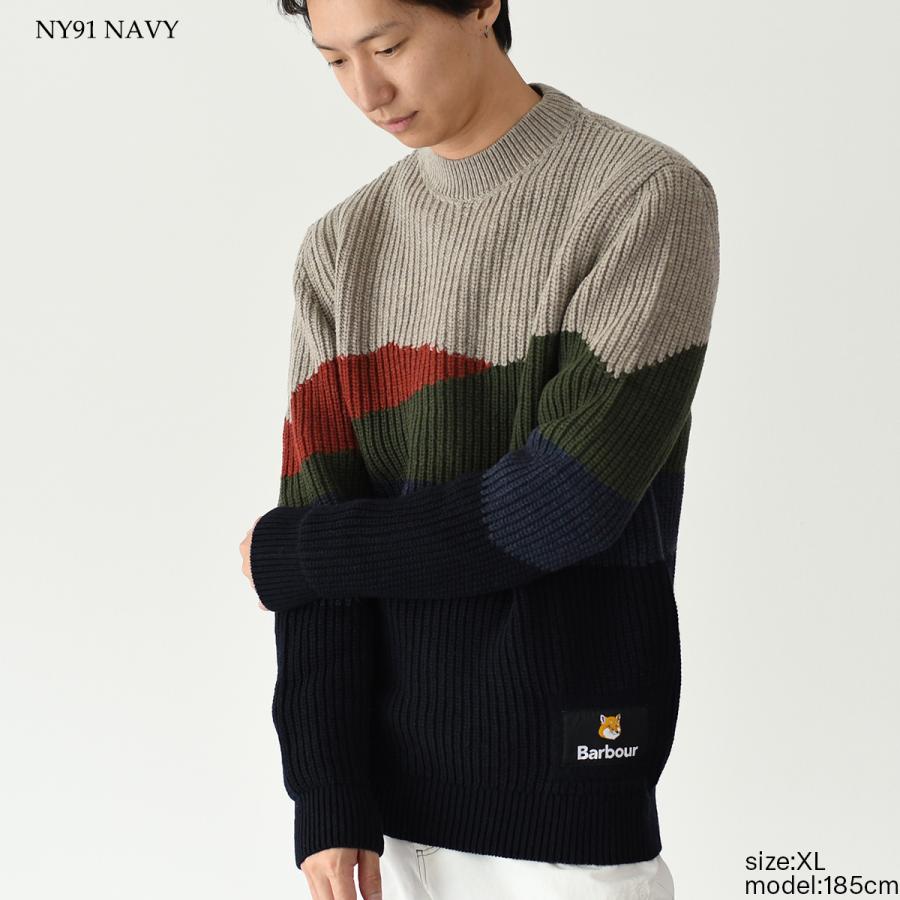 Barbour × Maison Kitsuné Land クルーネック ニット Barbour × Maison Kitsuné》Land クルーネック ニット｜トップス