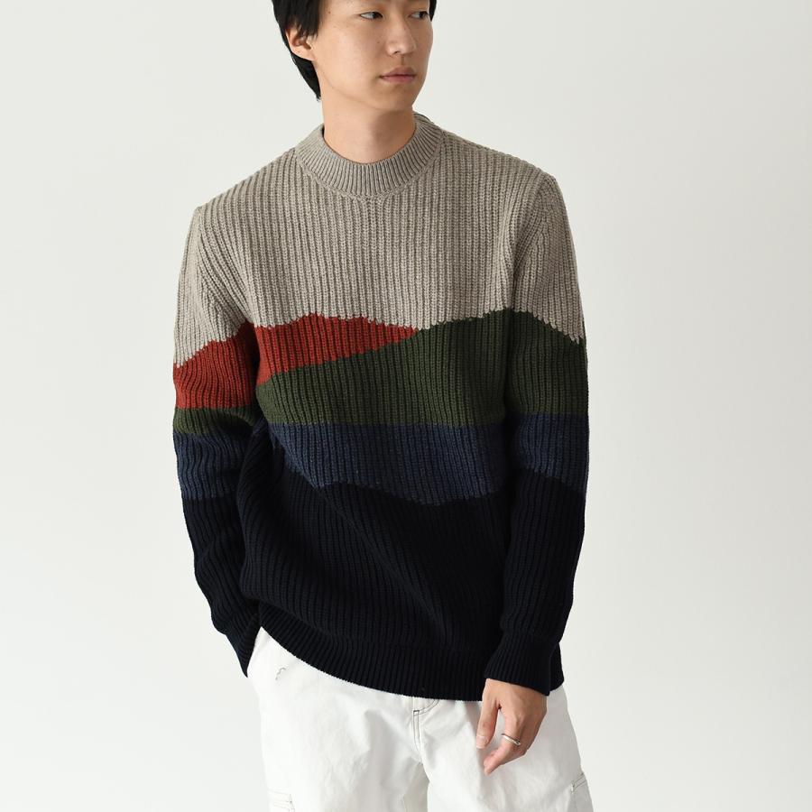 メゾンキツネ　バブアーコラボセーターMAISON KITSUNE barbour MAISON KITSUNE（メゾン キツネ） MAISON KITSUNE X BARBOUR バブアー