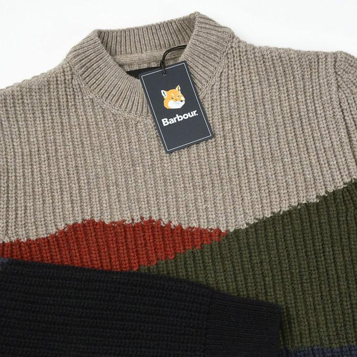 メゾンキツネ　バブアーコラボセーターMAISON KITSUNE barbour MAISON KITSUNE（メゾン キツネ） MAISON KITSUNE X BARBOUR バブアー