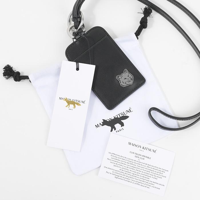 MAISON KITSUNE メゾンキツネ カードホルダー フォックスヘッド