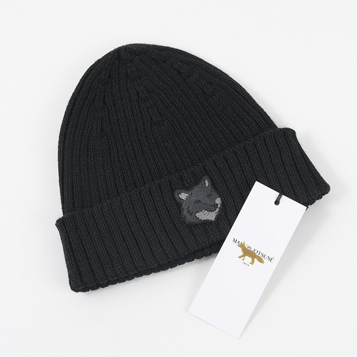 MAISON KITSUNE（メゾン キツネ） メゾン キツネ リブビーニー ニット