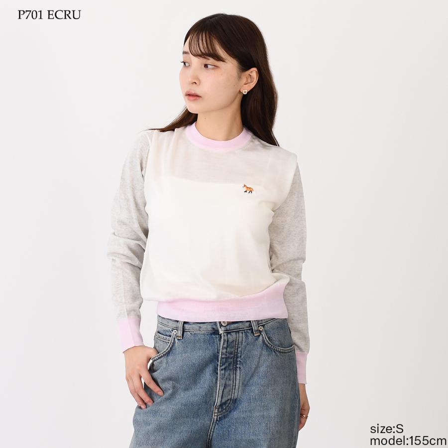 MAISON KITSUNE メゾンキツネ ニット ベビー フォックス パッチ