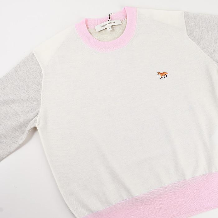 美品！【MAISON KITSUNE】ハイネックセーターベビーフォックスパッチ MAISON KITSUNE メゾンキツネ ニット ベビー フォックス パッチ