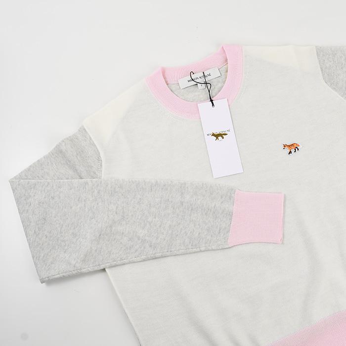 MAISON KITSUNE メゾンキツネ ニット ベビー フォックス パッチ