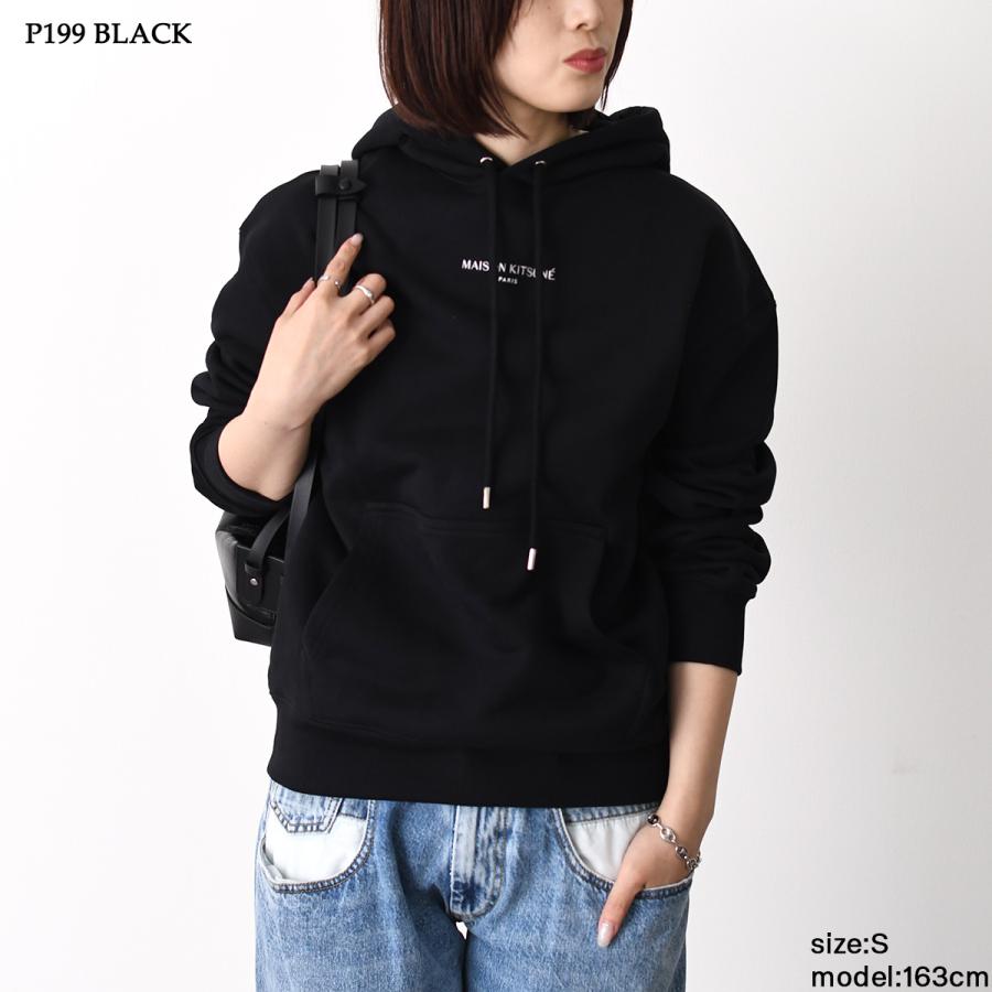 maison de dolce 日本製　ブラック　フィオーレトップス　824 MAISON KITSUNE（メゾン キツネ） メゾン キツネ パーカー トップス