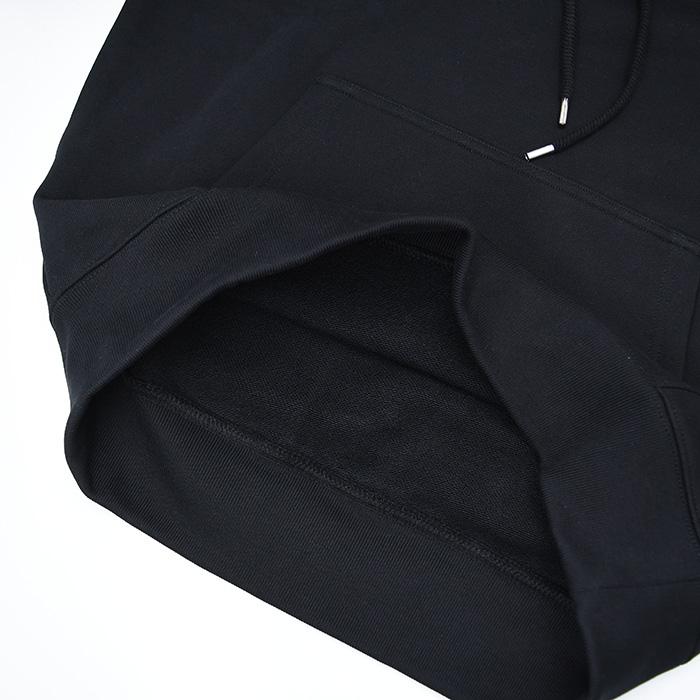 MAISON KITSUNE メゾン キツネ パーカー MAISON KITSUNE PARIS コンフォート フーディ QM00700 KM0341 メンズ ユニセックス ブラック コットン 長袖_10