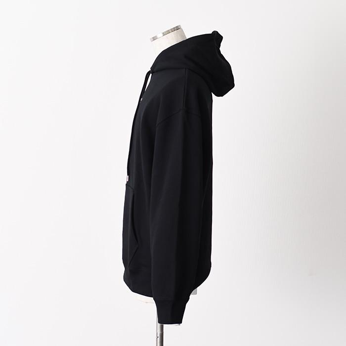 MAISON KITSUNE メゾン キツネ パーカー MAISON KITSUNE PARIS コンフォート フーディ QM00700 KM0341 メンズ ユニセックス ブラック コットン 長袖_3