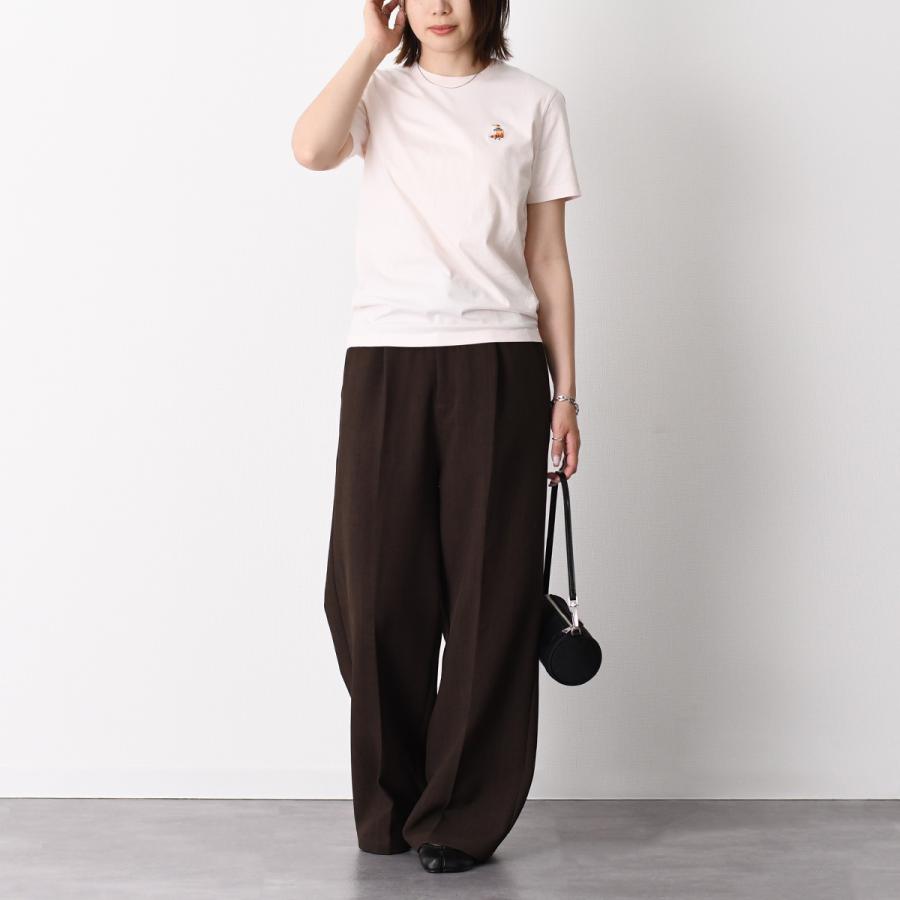 【5/31〜ポイント3倍】MAISON KITSUNE メゾン キツネ Tシャツ トップス ドリーミング フォックス レギュラー Tシャツ QW00109 KJ7026 爆買の画像