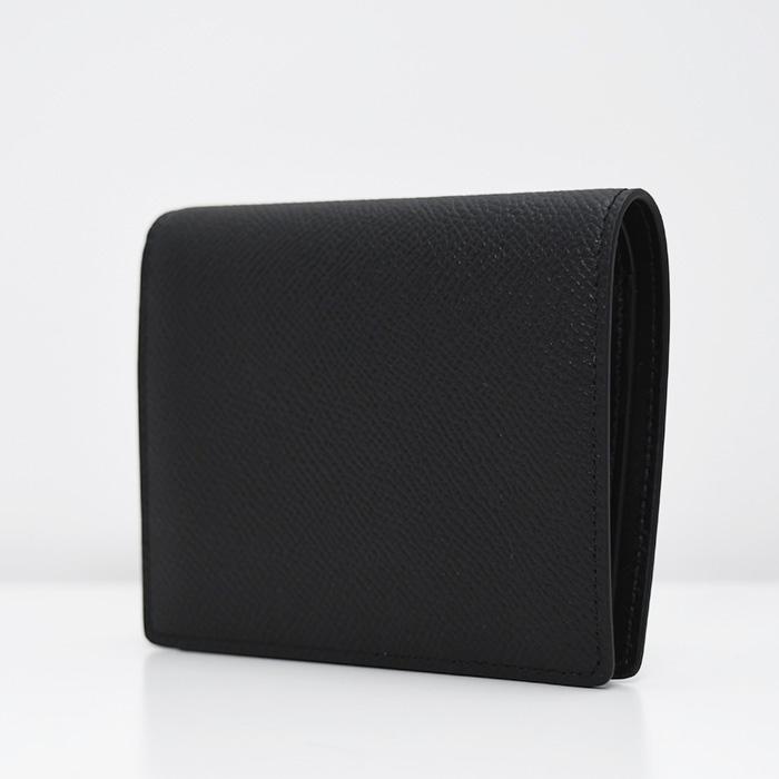 MAISON MARGIELA メゾン マルジェラ ミニ財布 GLAM SLAM 二つ折り 財布 SA3UI0007P4745 シンプル 4ステッチ ブラック 黒 メンズ ギフトの画像