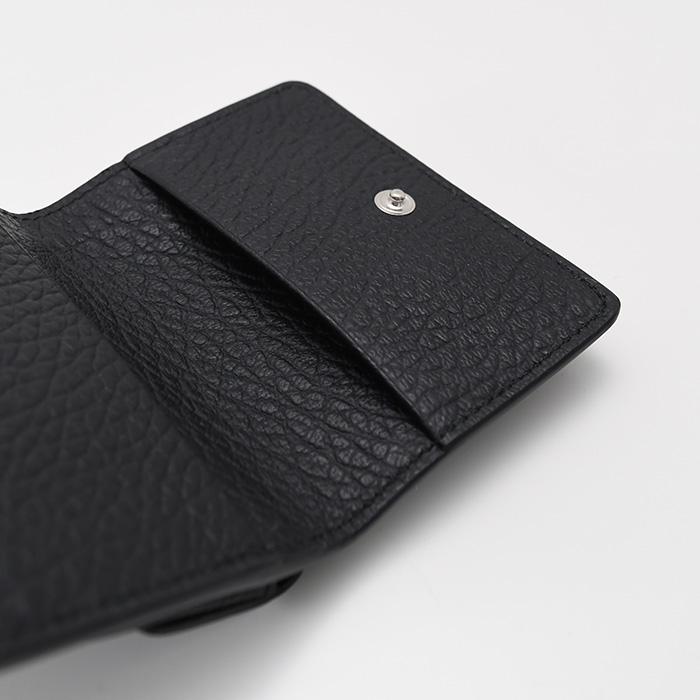 MAISON MARGIELA メゾン マルジェラ 財布 スリーフォールドWALLET S36UI0416P4455 メンズ ユニセックス ブラック 3つ折り財布 ミニ財布 ギフトの画像
