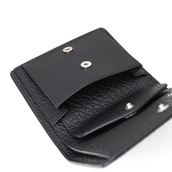MAISON MARGIELA メゾン マルジェラ 財布 2つ折り財布 メンズ S56UI0140 P4455 ユニセックス ブラック 人気 ギフト おすすめの画像