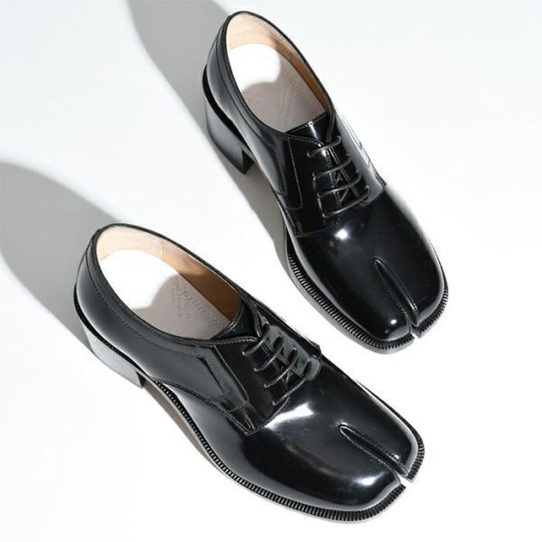 Maison Margiela メゾン マルジェラ シューズ 靴 Tabi レースアップシューズ S58wq0121ps679 レディース タビ 新作 黒 ブラック ローファー プレゼント Mm S58wq0121ps679 セレクトショップ Felice Yahoo 店 通販 Yahoo ショッピング