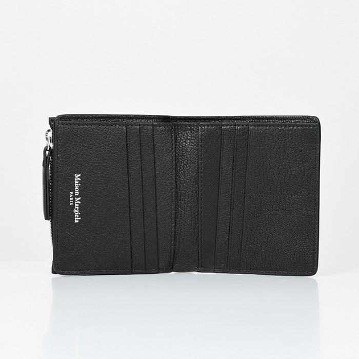 MAISON MARGIELA メゾン マルジェラ 財布 折りたたみ財布 レザー WALLET SA1UI0009P4806 ユニセックス メンズ ブラック 黒 ギフト 人気｜selectshopfelice｜05