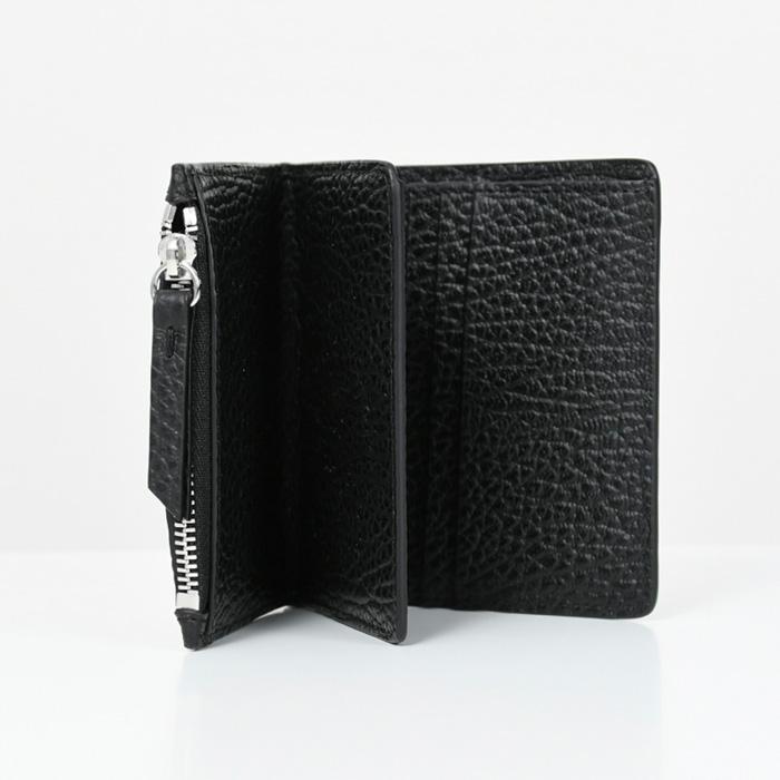 MAISON MARGIELA メゾンマルジェラ 財布 4ステッチ フラップ WALLET SA1UI0023P4455 2つ折り メンズ ギフト ミニ コンパクト 二つ折り 黒 ブラック BLACKの画像