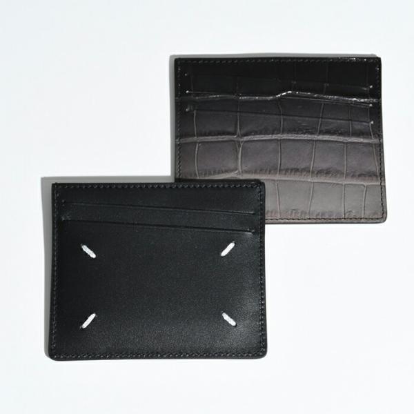 新品】メゾン マルジェラ 4ステッチ カードケース ネイビー 2020AW