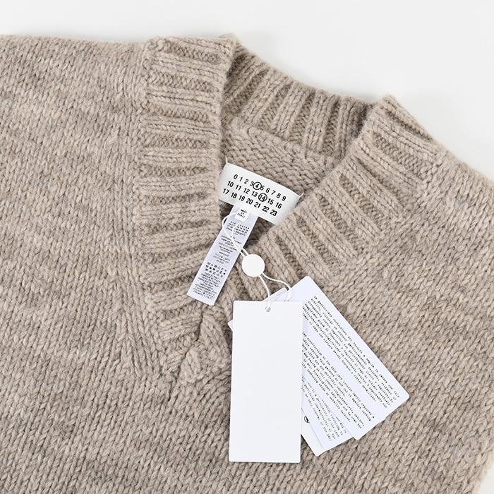 Maison Margiela / メゾンマルジェラ | ボタニカルダイ ニットタバード ベスト | S | ベージュ | レディース Maison Margiela（旧Maison Martin Margiela） - 新品 メゾン