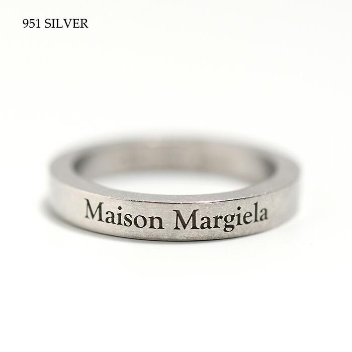 MAISON MARGIELA リング SM1UQ0080 SV0158 ロゴ Maison Margiela MAISON MARGIELA メゾン マルジェラ 指輪