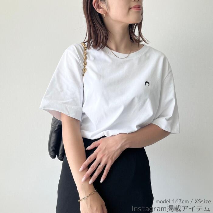 MARINE SERRE マリーンセル オーガニックコットン Tシャツ