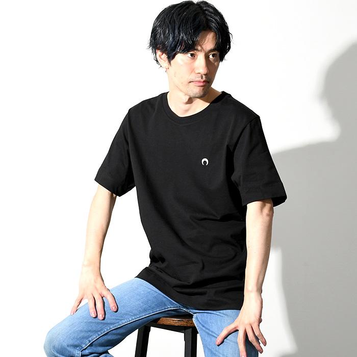 MARINE SERRE マリーン セル Tシャツ オーガニックコットン クルー