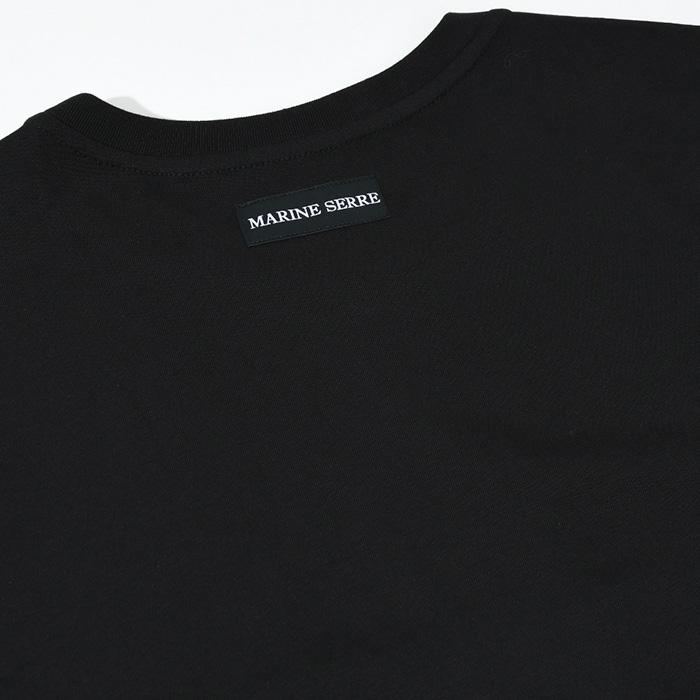 MARINE SERRE マリーン セル Tシャツ オーガニックコットン クルー 