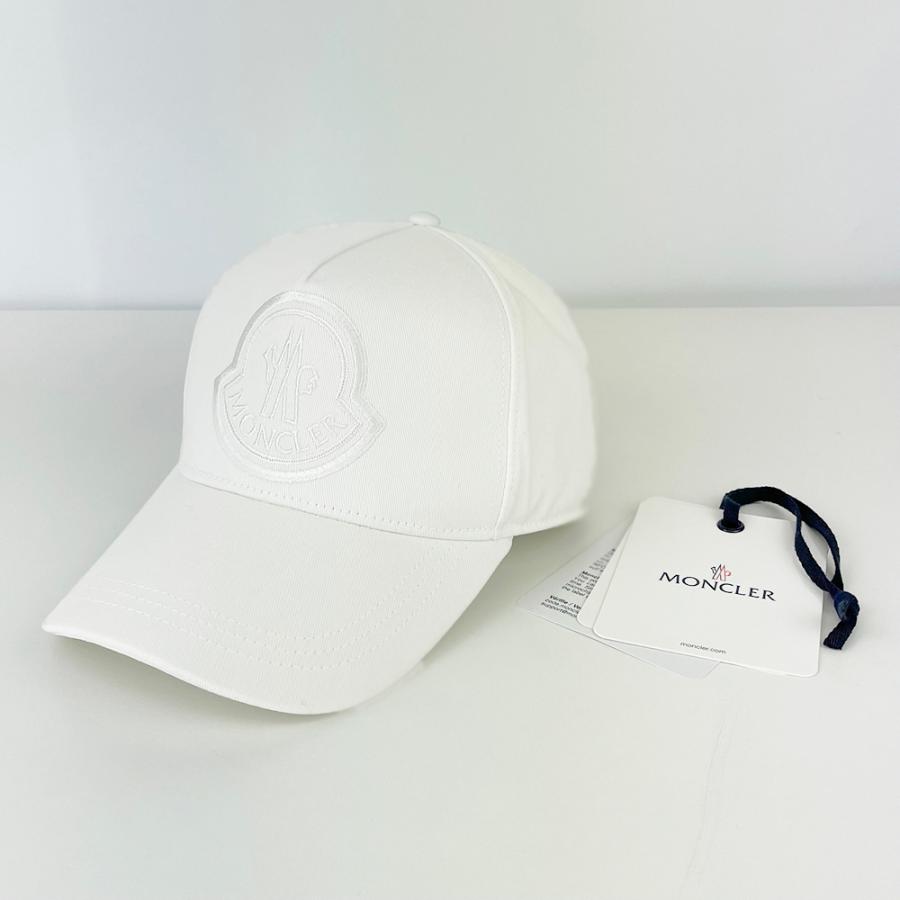 MONCLER モンクレール キャップ 帽子 BASEBALL CAP コットン ロゴ 