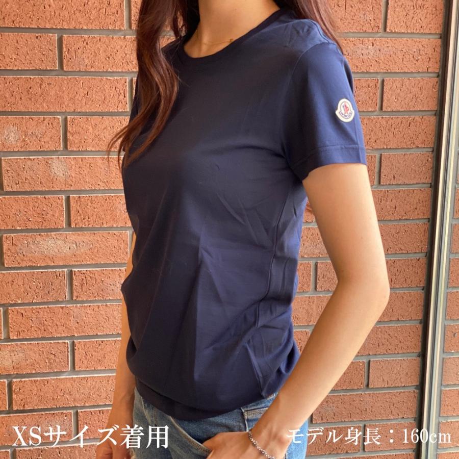 Moncler モンクレール Tシャツ ロゴt Navy ネイビー シンプル ロゴワッペン 無地 x レディース トップス 紺色 Moncler x セレクトショップ Felice Yahoo 店 通販 Yahoo ショッピング