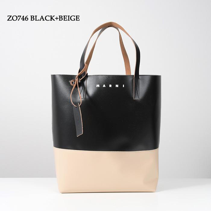 MARNI マルニ バッグ トートバッグ ショッピングバッグ NORTH-SOUTH TRIBECA ユニセックス メンズ SHMQ0037A0 P5769 PVC バイカラー トートバッグ ギフト｜selectshopfelice｜03