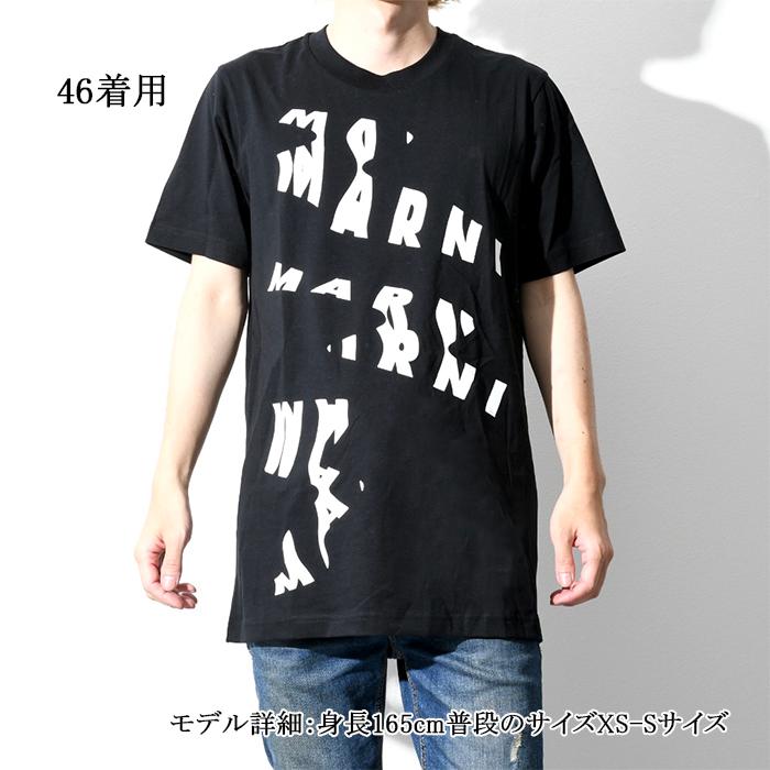 MARNI マルニ Tシャツ トップス スキャン ロゴ プリント 