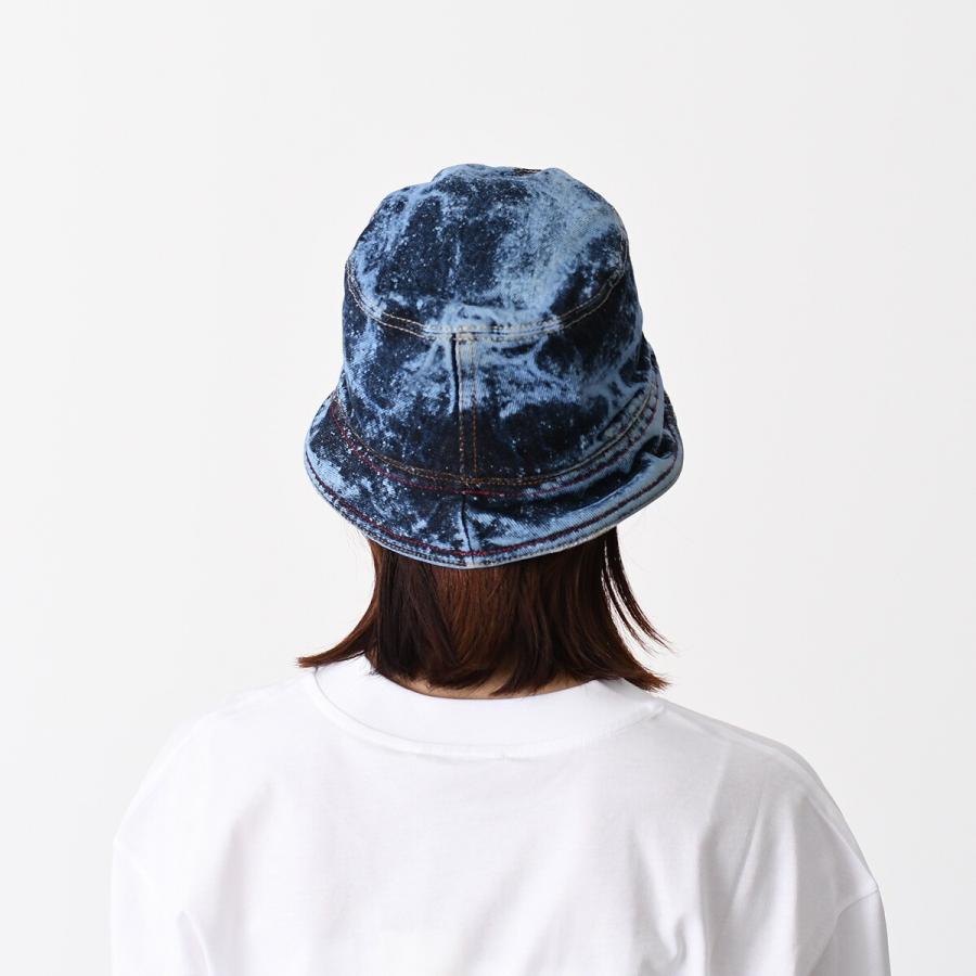 MARNI（マルニ） 帽子 ハット マーブルダイデニム バケットハット