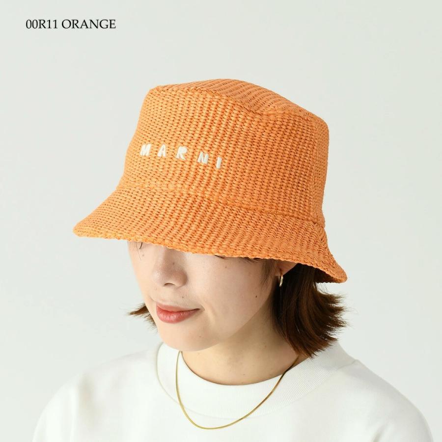 Marni ネオンイエロー バケットハット ボア　サイズL 美品 MARNI（マルニ） 帽子 バケットハット CLMC0067S1UAC004 バケハ