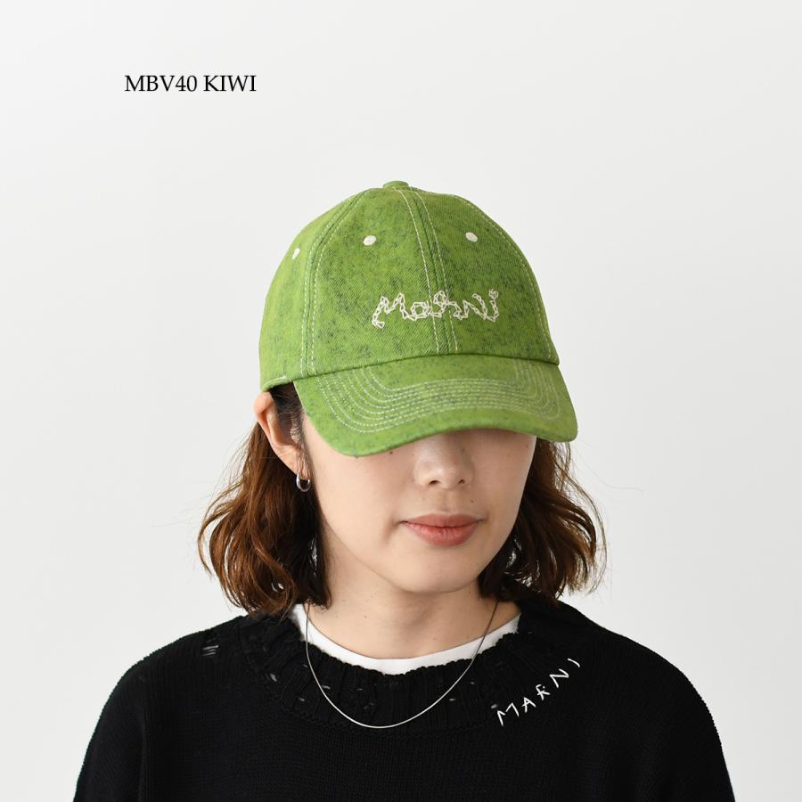 MARNI マルニ キャップ 帽子 デニムキャップ CLMC0091S0 USCV96