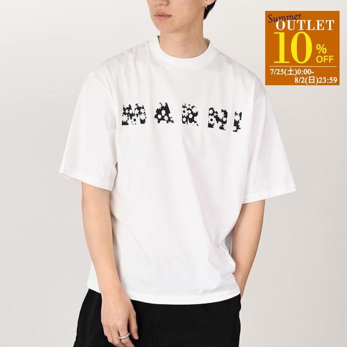 MARNI（マルニ） Tシャツ トップス カットソー Pop Fields ロゴ