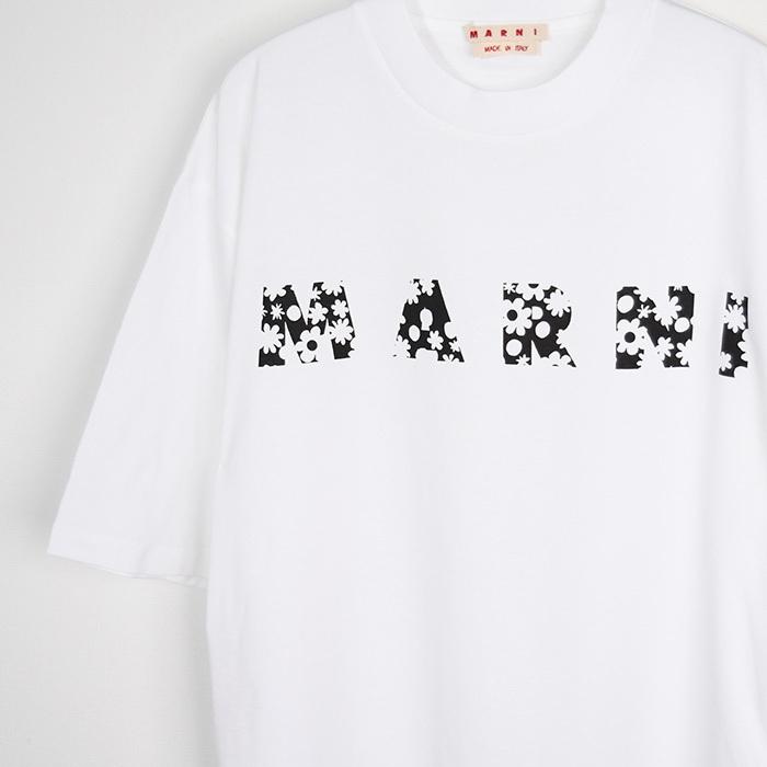 MARNI マルニ Tシャツ トップス カットソー Pop Fields ロゴ